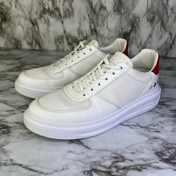 Louis Vuitton Beverly Hills Sneakers Shoes Men Size 9 LV Fits 10US Leather main image 4